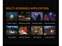 Superfire Lanterna de Cabeça 2W 110lm IP44 HL05-L Superfire Lanterna de Cabeça 2W 110lm IP44 HL05-L